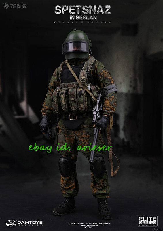 DAMTOYS 1/6 エリートシリーズ　スペツナズ in ベスラン Damtoys 1/6 Elite Series 78021 Spetsnaz In Beslan Action