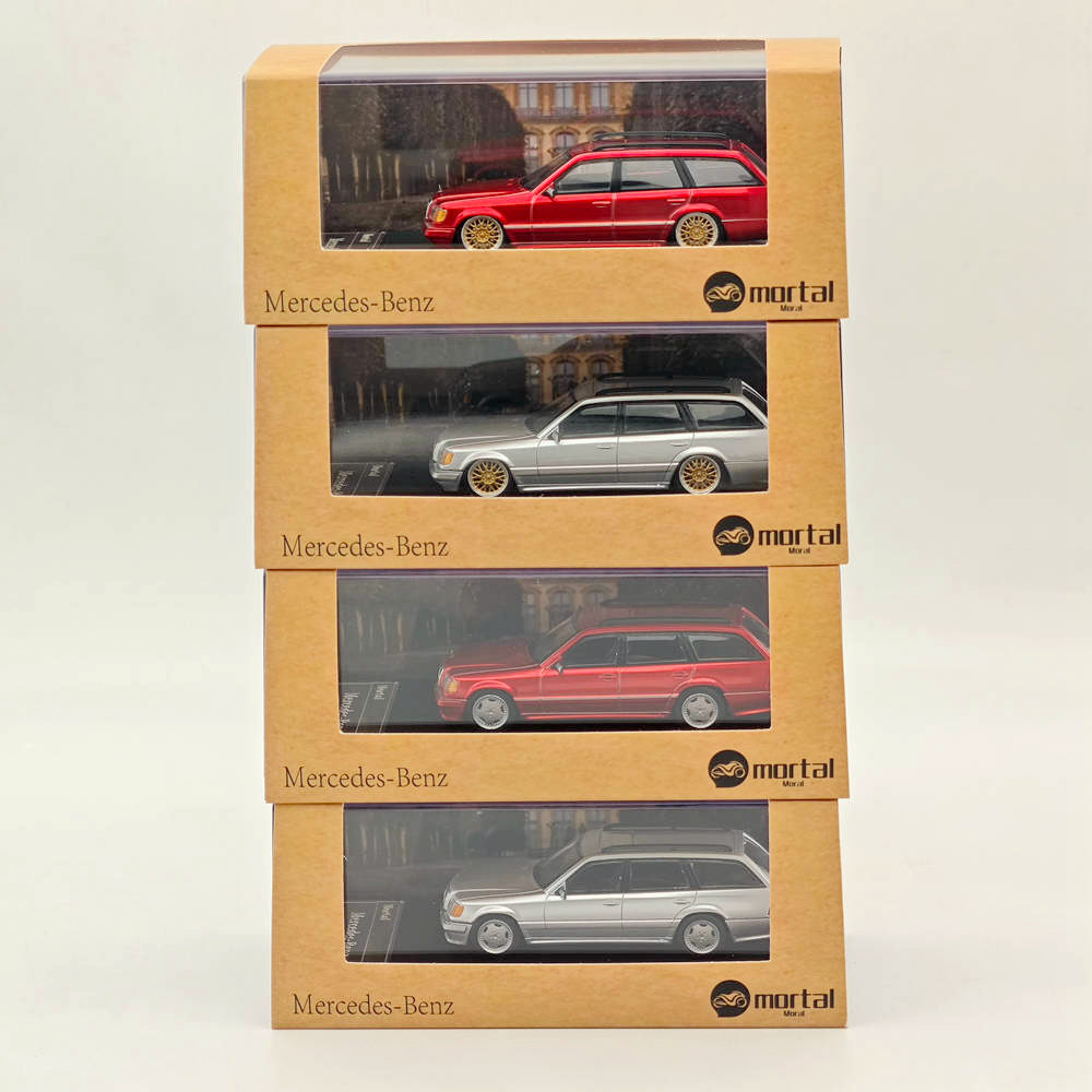 Mortal Mercedes-Benz S124 Travel Diecast Toys Car Model