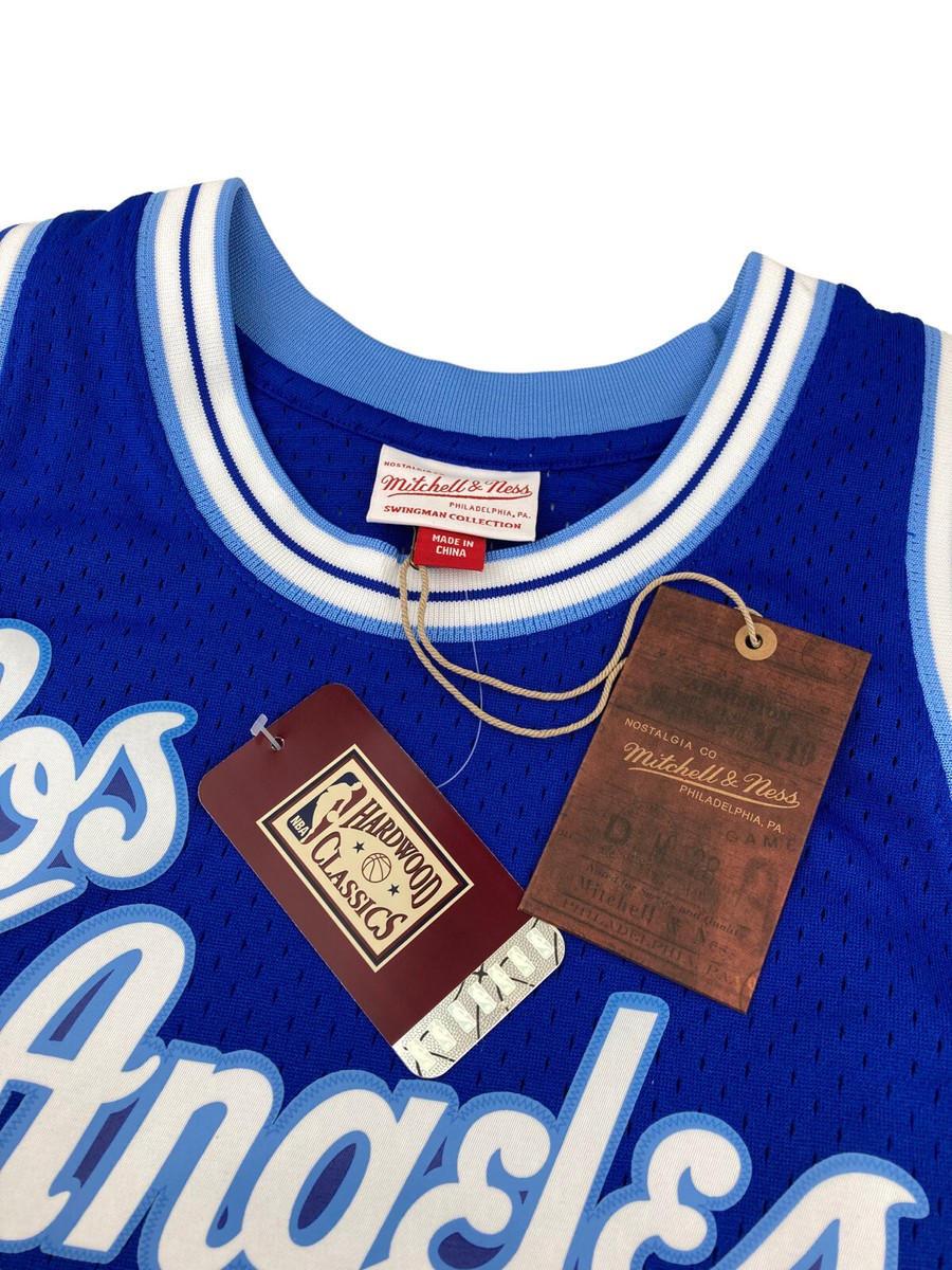 Los Angeles Lakers Mithell & Ness Swingman Blue Jersey 1960-61