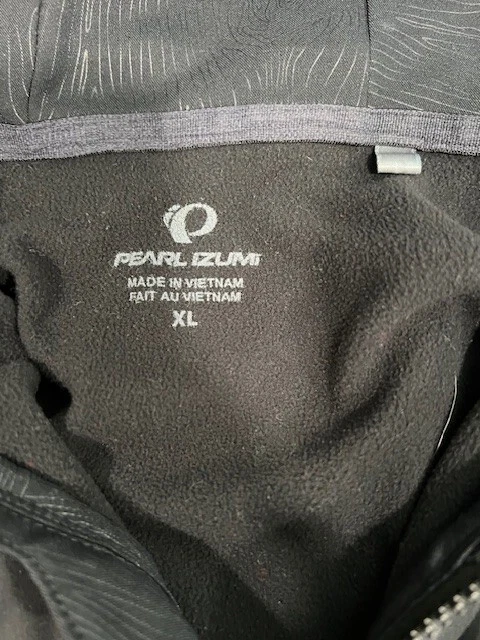 Pearl Izumi Men's Summit Relaxed Fit Hooded Rain Jacket W/3L Waterproof Size XL - Image 3 of 4