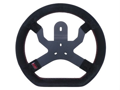 RACING GO KART MYCHRON MC5 STEERING WHEEL BLACK AIM 3 HOLE MOUNT GAUGE TACH NEW 