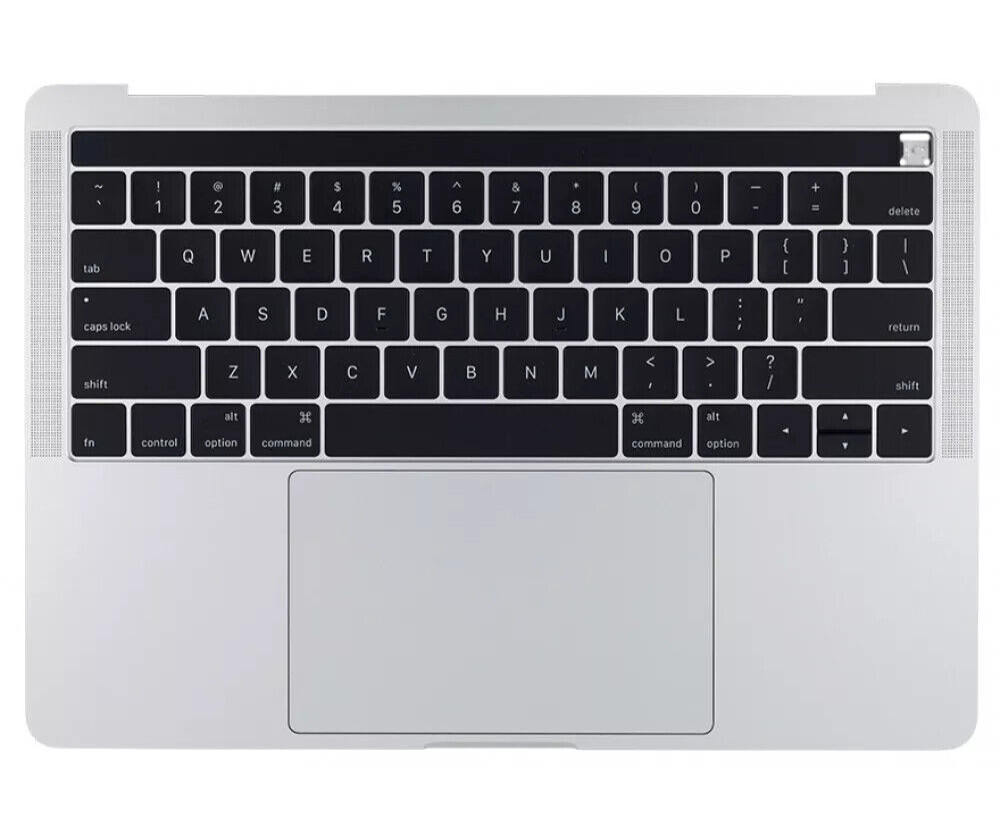 GRADE B OEM Top Case Palmrest Keyboard MacBook Pro 13 2016 2017 A1706 - Silver