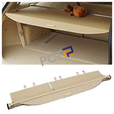 For 2015-2018 Toyota Highlander Beige Retractable Cargo Cover Rear Trunk