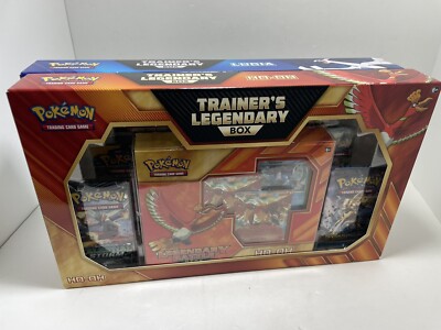 Pokemon TCG Trainer's Legendary Battle Ho-Oh + Lugia Deck Box Lot