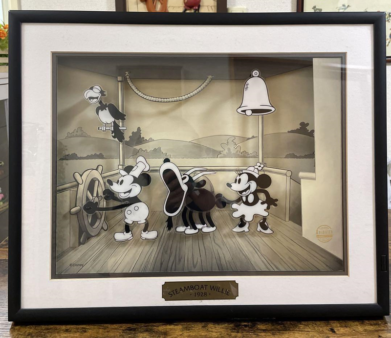 Disney Mickey Mouse Steamboat Willie 1928 Animated Disney Mickey Mouse Steamboat Willie 1928 Animated