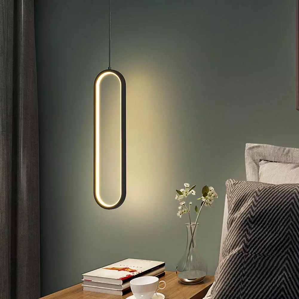 Minimalist Pendant Lamp Nordic Home Bedroom Bedside Chandelier Lights Warm