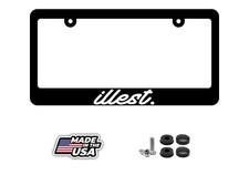 Illest License Plate Frame Lowered Jdm Funny Low Slow