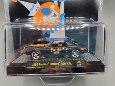 M2 Machines Coca Cola Series Orange Fanta 1968 Pontiac Firebird