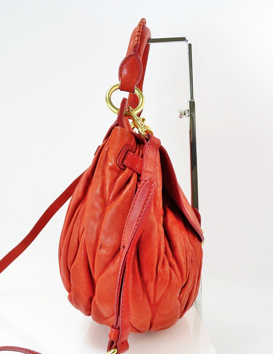 バッグ MIU MIU MATELASSE LEATHER 2WAY HAND BAG Miu Miu MiuMiu Matelasse Hand Bag Leather 2way Black Auth