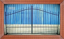 On Sale  1632 Driveway Gate 11  or 12' WD, Inc Post Pkg Yard Home Security