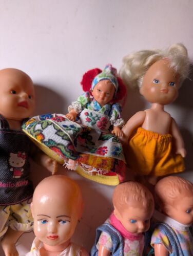 11 Minipuppen Zapf, Mattel, Schilkröt, und Weitere - Bild 5 von 11
