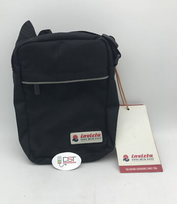 Borsa a Borsello Invicta Universale per Tablet fino 7'' con tracolla Nera