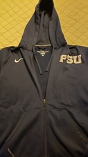 Men's Navy Blue Nike Therma -Fit PSU Hooded Zippered Sweatshirt - L - New