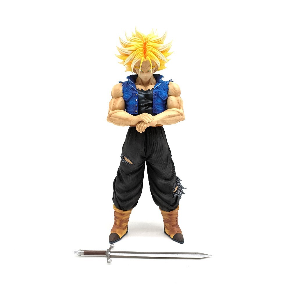 Dragon Ball Z Super Saiyan Trunks 9.84'' Figure Model Statue