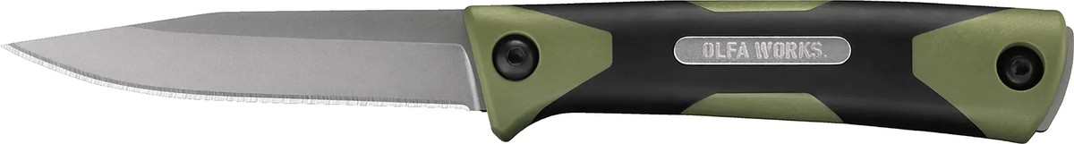OLFA WORKS Outdoor Knife Sanga Olive Drab OW-SG1-OD From Japan | eBay