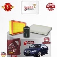 Inspektionskit Filter + ÖL Seat Exeo 2.0 Tfsi 155KW 211CV Von 2013->