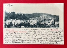 AK LICHTENSTEIN-CALLNBERG 1902 Totalansicht Stadtansicht     ( 158125