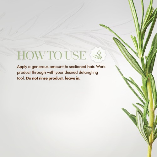 Rosemary Mint Strengthening Leave-In Conditioner Supports Hair Strength Smoot... - Picture 5 of 6