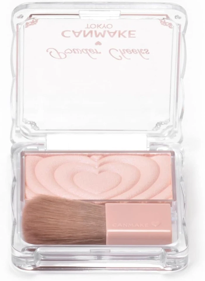 2024 Canmake Tokyo Powder Cheeks P04 Clever Beige 1.8g Made In Japan - Image 2 of 3
