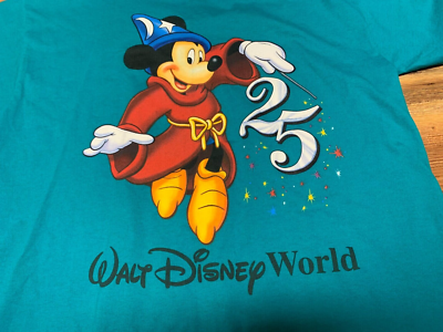MADE IN WORLD（メイドインワールド） 25FW　ミッキーマウスコラボ VTG 1996 Walt Disney World 25th Anniversary USA made Mickey Mouse