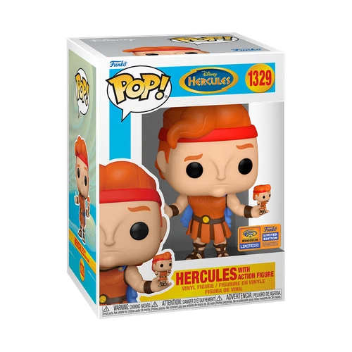 Funko Pop! Vinyl: Disney - Hercules with Action Figure (WonderCon) -...