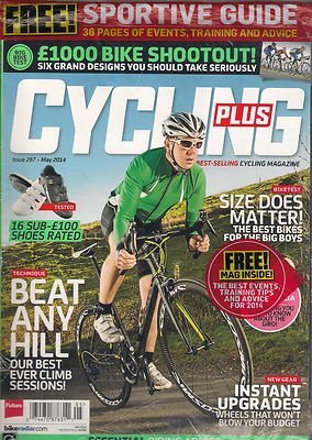NEW! CYCLING PLUS UK 287 May 2014 Best Bike Riding Advice Tips Training GUIDE