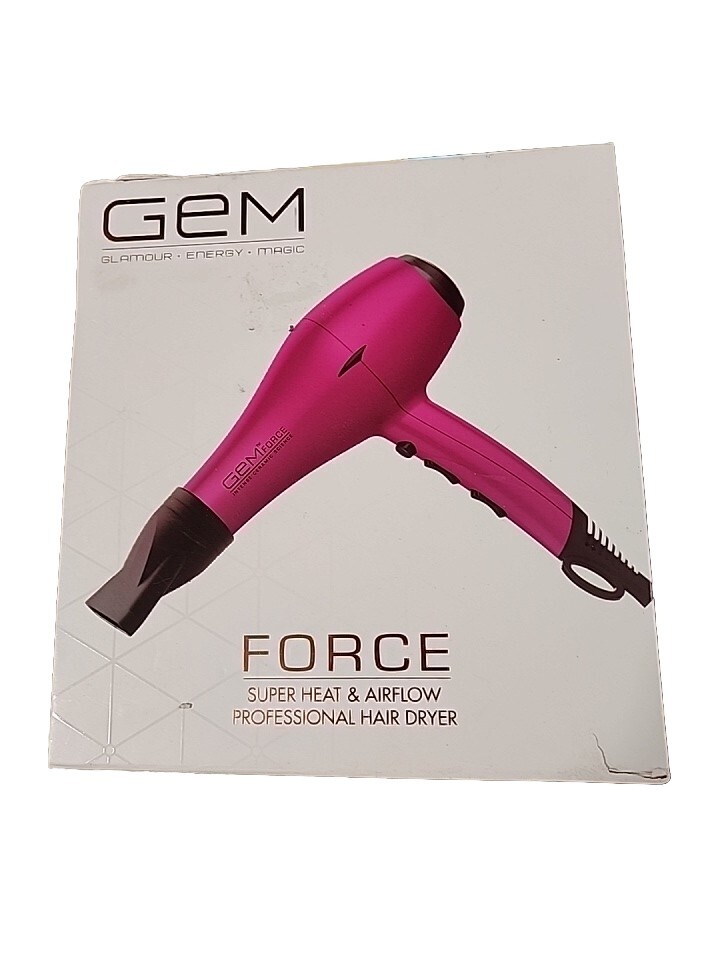 Super Heat Gem Mini Hair Dryer Gem Professional Ionic Ceramic