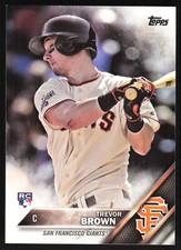2016 Topps Baseball Trevor Brown RC #433 San Francisco Giants