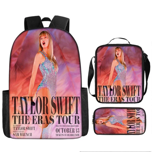 Kids Taylor Backpack School Book Bag Travel Rucksack Lunch Bag Pencil Case Gift - Picture 41 of 57