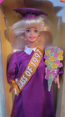 NRFB 1997 Graduation Barbie 16487