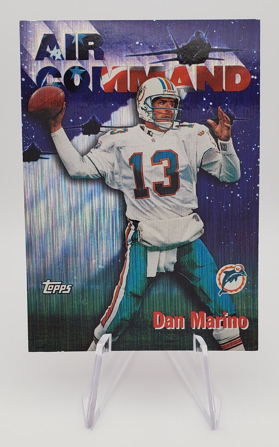 1997 Topps Chrome Career Best Air Command Refractor DAN MARINO #1 NM