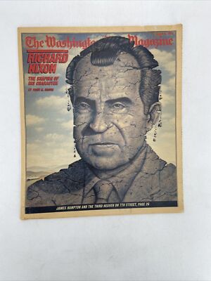 Washington Post Magazine: Richard Nixon August 9 1981 Newspaper