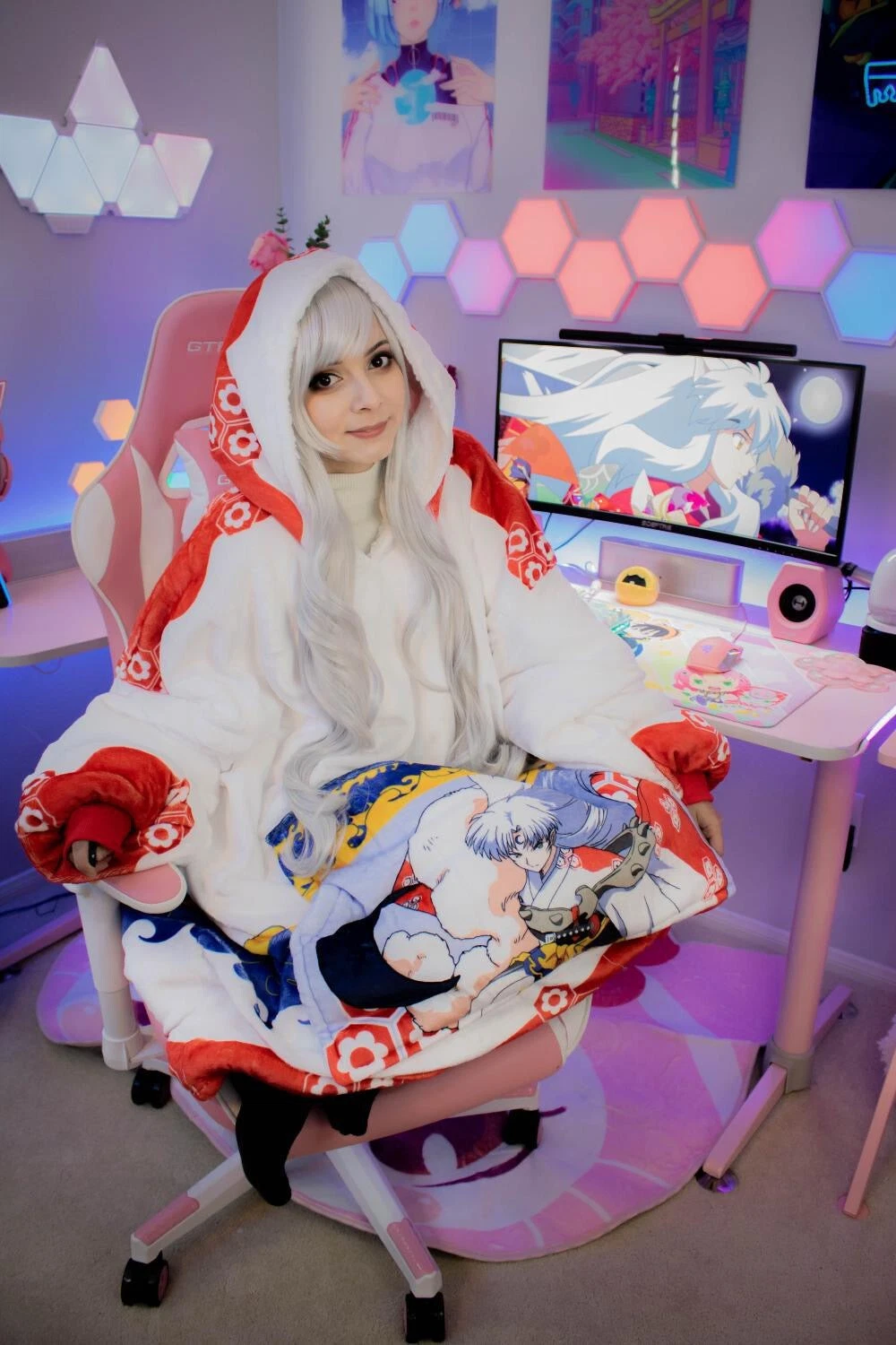 Narutoo Itachi Akatsuki Oversized Blanket Hoodie