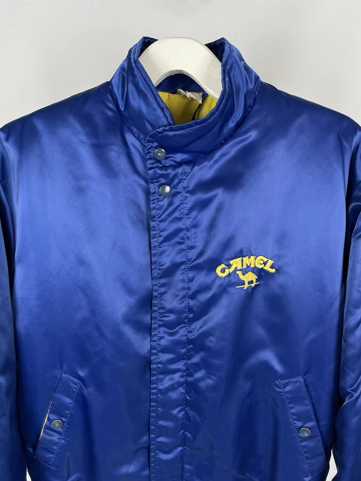 Vintage Nylon Camel Bomber Racing - Image 4 of 4