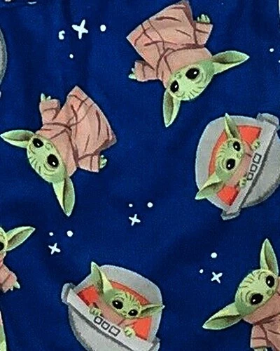 Bebé Yoda Niños Pijama Star Wars Talla 4 5 Mandaloriano Botón Abrigo Camisa Pantalones 5T Foto 3 de 3