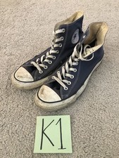 Vintage Converse Chuck Taylor Boot Sz Men 9 Women 11 Hi Top Shoes Sneaker Blue