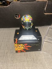 Casco MiniChamps Valentino Rossi MOTO GP Laguna Seca 2010 1/8° - Ottime condizioni