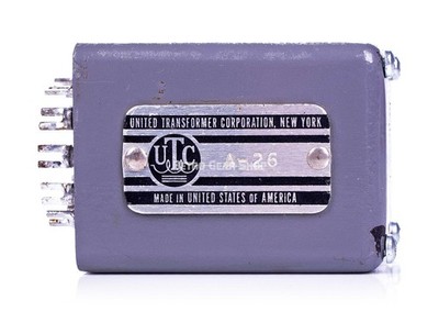 UTC A−26 トランス UTC A-26 Vintage Rare Audio Line Output Transformer A26 for