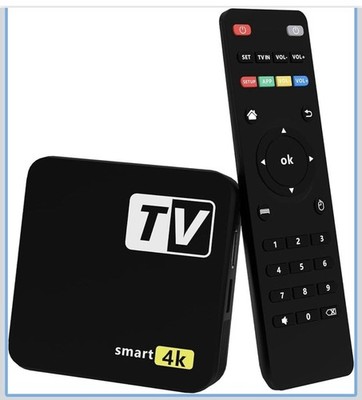 Elevate Entertainment: 4K Smart Streaming Device - Control TV with Remote & Apps