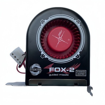 Fox-2 System Blower DC12V for Computer Chassis Cooling Fan PCI Slot Bit Cooler #