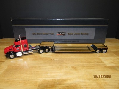 1/64 DCP Spec Cast J&M Grain Cart Kenworth T880 With Fontaine Renegade Trailer