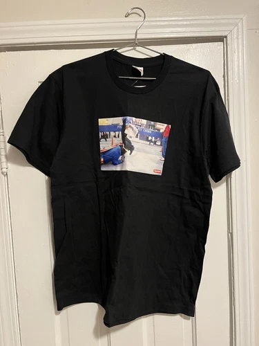 T shirt Supreme Training Crawl Pope L noir taille M