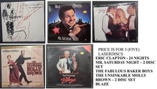5 LASERDISC SETS - SEE LIST IN DESCRIPTION L08 