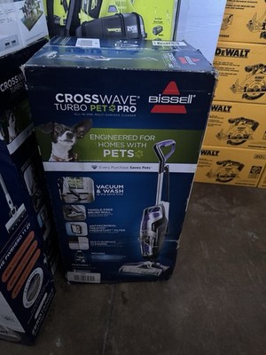 BISSELL Crosswave Turbo Pet All In One Multi Surface Cleaner Vacuum 2328 NEW