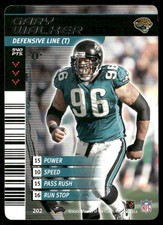 2001 NFL Showdown 1st Edition Gary Walker Rookie #202