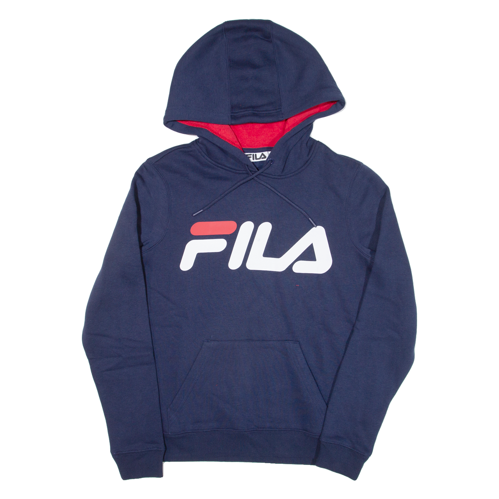 FILA felpa con cappuccio donna blu UK 12