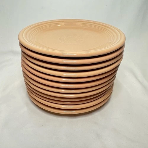 Fiesta Apricot Salad Plate 7.25" by Homer Laughlin Retired, priced individually