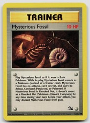 Mysterious Fossil 62/62 Fossil Unlimited Common Trainer