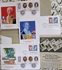 USA France FDC 1989 French Revolution Mint condition Bicentennial Stamps 1989