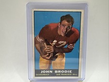 1961 Topps - John Brodie #59 (RC)